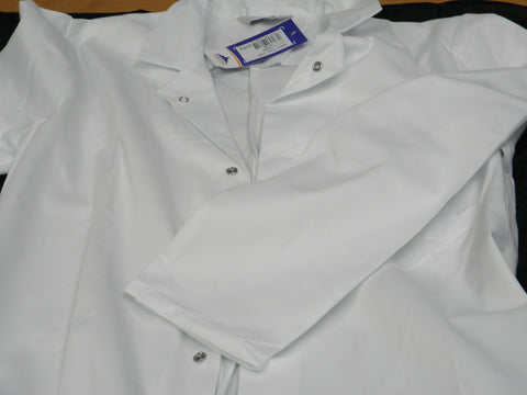 Lab / Food Coat small white Portwest ref 2022 new plastic wrapped